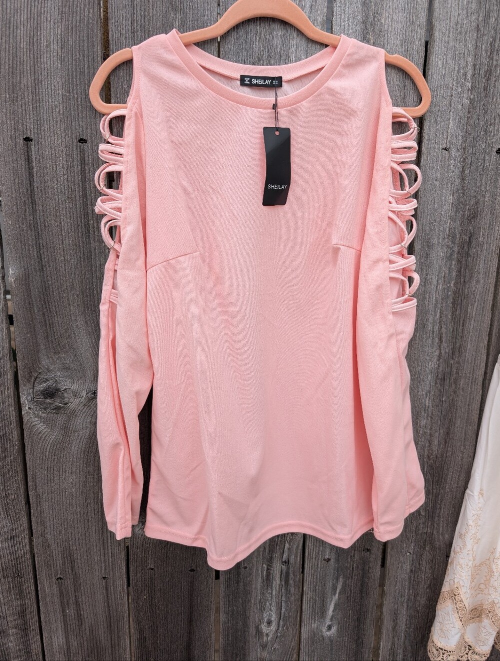 Pink Long Sleeve Top by Sheilay